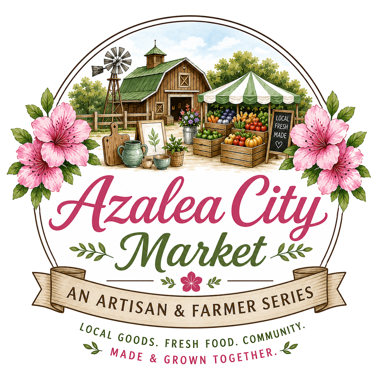 Azalea City Market Logo
